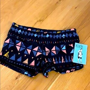 Fleo tribal workout shorts